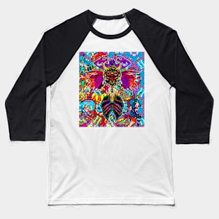 Skull Carnival Baseball T-Shirt